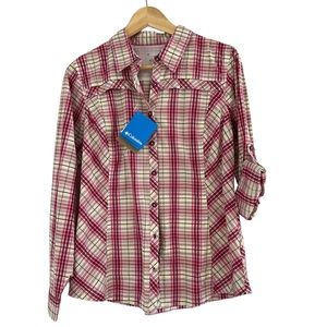 NWT Columbia Button Down Hiking Shirt